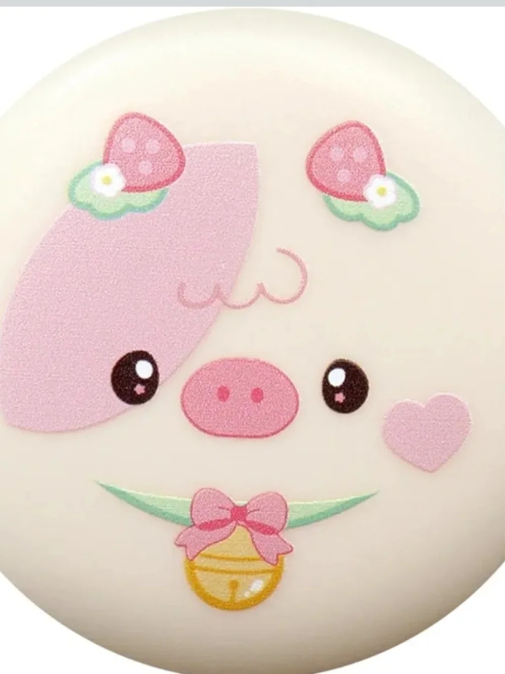 🐮 Strawberry Milk Macaron Lip Balm By The Crème Shop Strawberry Cow